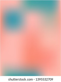 Bright blurred graphics from various combinations of colors and shades. Vector illustration concept. Random splash and spreading spot. Pink color spots that form a bright blurred graphics.