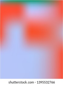 Bright blurred graphics from various combinations of colors and shades. Magic splash and spreading spot. Vector illustration concept. Red color spots that form a bright blurred graphics.