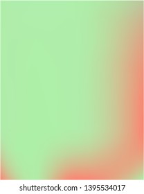 Bright blurred graphics from various combinations of colors and shades. Vector illustration concept. Strange splash and spreading spot. Green color spots that form a bright blurred graphics.