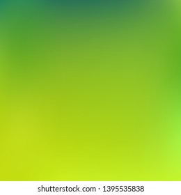 Bright blurred graphics from various combinations of colors and shades. Magic splash and spreading spot. Vector illustration show. Green color spots that form a bright blurred graphics.
