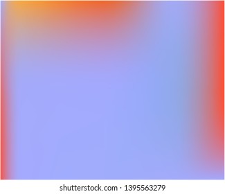 Bright blurred graphics from various combinations of colors and shades. Vector illustration concept. Random splash and spreading spot. Blue color spots that form a bright blurred graphics.