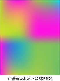 Bright blurred graphics from various combinations of colors and shades. Graceful splash and spreading spot. Vector illustration space. Pink color spots that form a bright blurred graphics.