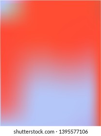 Bright blurred graphics from various combinations of colors and shades. Vector illustration layout. Trendy splash and spreading spot. Red color spots that form a bright blurred graphics.