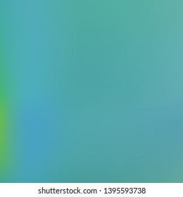 Bright blurred graphics from various combinations of colors and shades. Vector illustration space. Graceful splash and spreading spot. Blue color spots that form a bright blurred graphics.