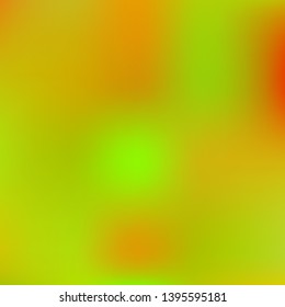 Bright blurred graphics from various combinations of colors and shades. Vector illustration shape. Great splash and spreading spot. Green color spots that form a bright blurred graphics.