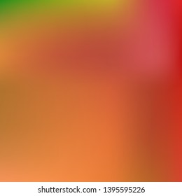 Bright blurred graphics from various combinations of colors and shades. Vector illustration invite. Amazing splash and spreading spot. Orange color spots that form a bright blurred graphics.