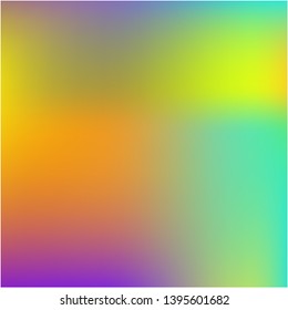 Bright blurred graphics from various combinations of colors and shades. Vector illustration layout. Graceful splash and spreading spot. Orange color spots that form a bright blurred graphics.