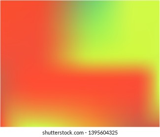 Bright blurred graphics from various combinations of colors and shades. Creative splash and spreading spot. Vector illustration cover. Red color spots that form a bright blurred graphics.