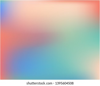 Bright blurred graphics from various combinations of colors and shades. Vector illustration invite. Random splash and spreading spot. Pink color spots that form a bright blurred graphics.