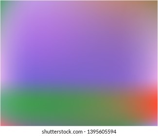 Bright blurred graphics from various combinations of colors and shades. Vector illustration show. Great splash and spreading spot. Violet color spots that form a bright blurred graphics.