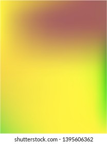 Bright blurred graphics from various combinations of colors and shades. Vector illustration cover. Pretty splash and spreading spot. Yellow color spots that form a bright blurred graphics.