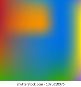 Bright blurred graphics from various combinations of colors and shades. Pretty splash and spreading spot. Vector illustration presentation. Blue color spots that form a bright blurred graphics.
