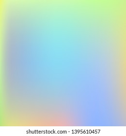 Bright blurred graphics from various combinations of colors and shades. Vector illustration space. Amazing splash and spreading spot. Violet color spots that form a bright blurred graphics.