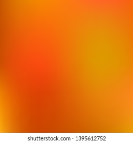 Bright blurred graphics from various combinations of colors and shades. Vector illustration flyer. Strange splash and spreading spot. Orange color spots that form a bright blurred graphics.