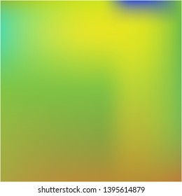 Bright blurred graphics from various combinations of colors and shades. Vector illustration invite. Startling splash and spreading spot. Green color spots that form a bright blurred graphics.