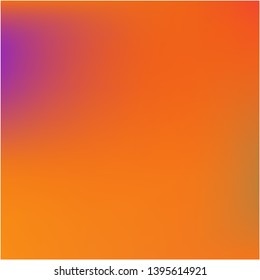 Bright blurred graphics from various combinations of colors and shades. Vector illustration show. Great splash and spreading spot. Orange color spots that form a bright blurred graphics.