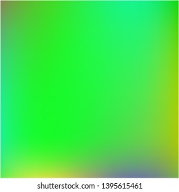 Bright blurred graphics from various combinations of colors and shades. Nice splash and spreading spot. Vector illustration space. Green color spots that form a bright blurred graphics.