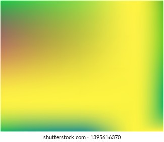 Bright blurred graphics from various combinations of colors and shades. Strange splash and spreading spot. Vector illustration space. Yellow color spots that form a bright blurred graphics.