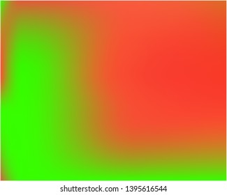Bright blurred graphics from various combinations of colors and shades. Vector illustration invite. Startling splash and spreading spot. Red color spots that form a bright blurred graphics.
