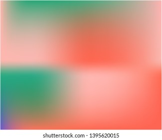Bright blurred graphics from various combinations of colors and shades. Vector illustration flat. 