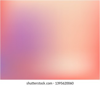 Bright blurred graphics from various combinations of colors and shades. Vector illustration space. Creative splash and spreading spot. Pink color spots that form a bright blurred graphics.