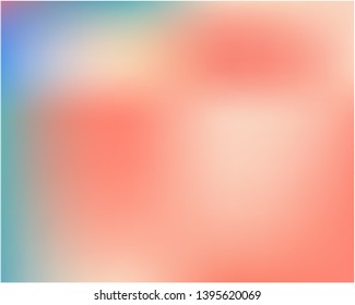 Bright blurred graphics from various combinations of colors and shades. Strange splash and spreading spot. Vector illustration shape. Pink color spots that form a bright blurred graphics.