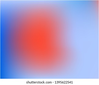 Bright blurred graphics from various combinations of colors and shades. Vector illustration flat. 