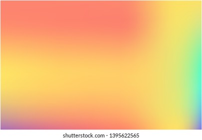 Bright blurred graphics from various combinations of colors and shades. Vector illustration flat. 