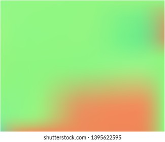 Bright blurred graphics from various combinations of colors and shades. Vector illustration flat. 