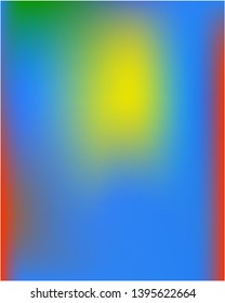 Bright blurred graphics from various combinations of colors and shades. Vector illustration flat. 