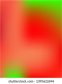 Bright blurred graphics from various combinations of colors and shades. Vector illustration flat. 