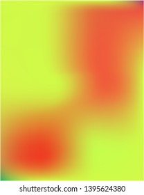 Bright blurred graphics from various combinations of colors and shades. Vector illustration flat. 