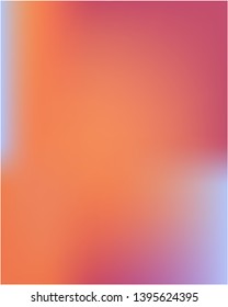 Bright blurred graphics from various combinations of colors and shades. Vector illustration flat. 