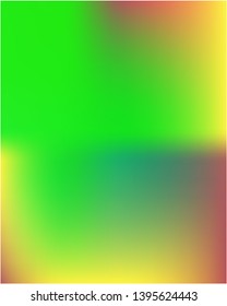 Bright blurred graphics from various combinations of colors and shades. Vector illustration flat. 