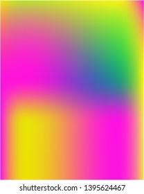 Bright blurred graphics from various combinations of colors and shades. Vector illustration flat. 