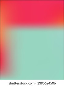 Bright blurred graphics from various combinations of colors and shades. Vector illustration flat. 