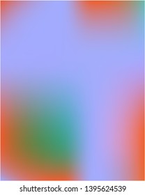 Bright blurred graphics from various combinations of colors and shades. Vector illustration flat. 