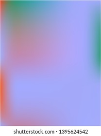 Bright blurred graphics from various combinations of colors and shades. Vector illustration flat. 