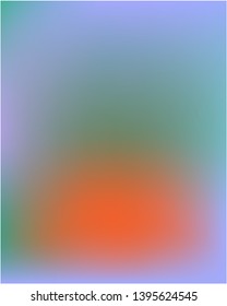 Bright blurred graphics from various combinations of colors and shades. Vector illustration flat. 