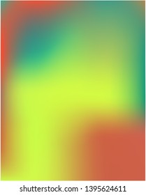 Bright blurred graphics from various combinations of colors and shades. Vector illustration flat. 