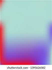 Bright blurred graphics from various combinations of colors and shades. Vector illustration flat. 