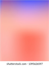 Bright blurred graphics from various combinations of colors and shades. Vector illustration flat. 