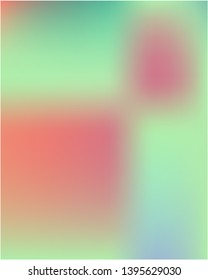 Bright blurred graphics from various combinations of colors and shades. Vector illustration flat. 