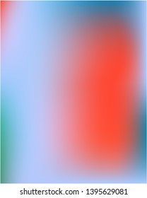 Bright blurred graphics from various combinations of colors and shades. Vector illustration flat. 