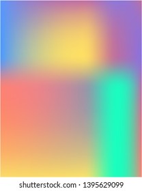 Bright blurred graphics from various combinations of colors and shades. Vector illustration flat. 