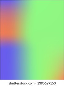 Bright blurred graphics from various combinations of colors and shades. Vector illustration flat. 
