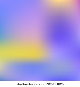 Bright blurred graphics from various combinations of colors and shades. Vector illustration flat. 