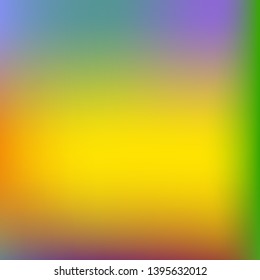 Bright blurred graphics from various combinations of colors and shades. Vector illustration flat. 