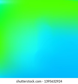 Bright blurred graphics from various combinations of colors and shades. Vector illustration flat. 