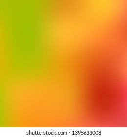 Bright blurred graphics from various combinations of colors and shades. Vector illustration flat. 
